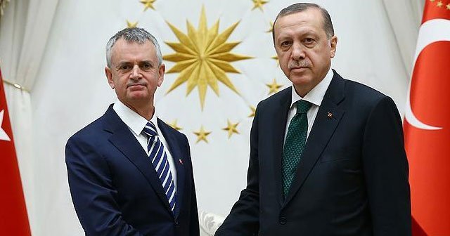 Erdoğan büyükelçi Cooter&#039;ı kabul etti