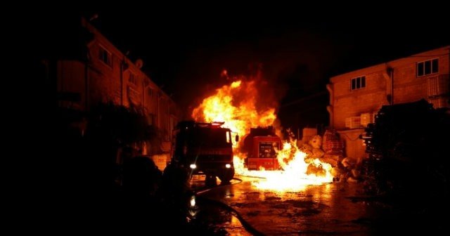 Gaziantep&#039;te korkutan yangın