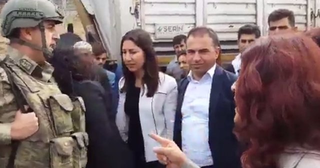 HDP&#039;li vekillerden askerlere karşı çirkin tavır