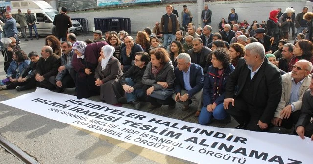 HDP’lilerden İstanbul’da ’cılız’ eylemler