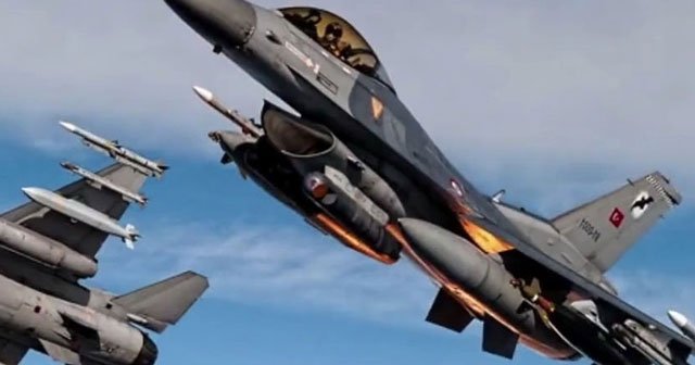 İHA&#039;lar tespit etti, F-16&#039;lar vurdu, 6 terörist öldü