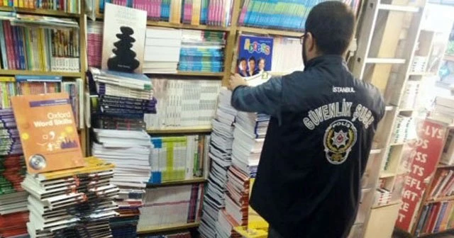 İstanbul&#039;da korsan kitap operasyonu