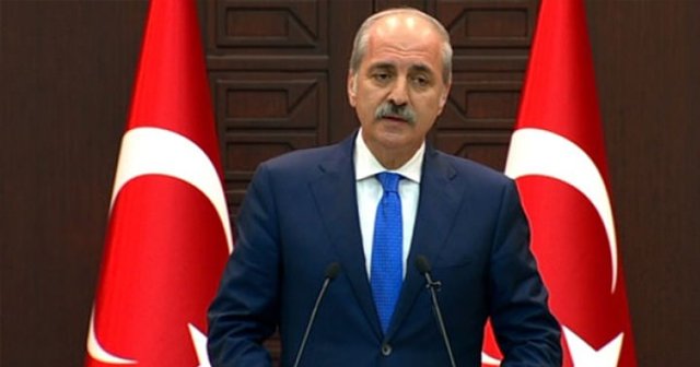 Numan Kurtulmuş&#039;tan önemli açıklamalar