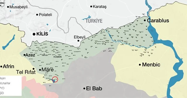 Rejim bombaladı YPG aldı