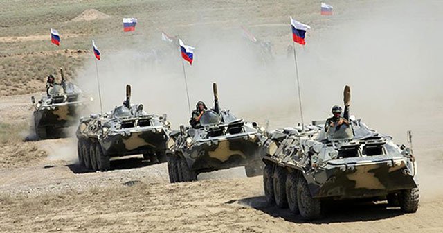 Rus ordusu tatbikata başladı
