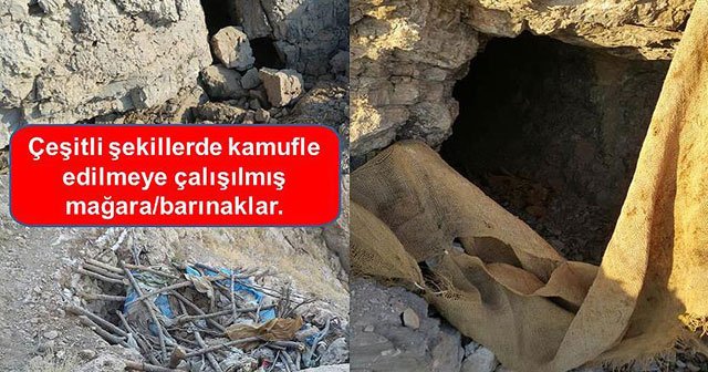 Şırnak’ta 4 mağara ve 2 tünel kullanılamaz hale getirildi