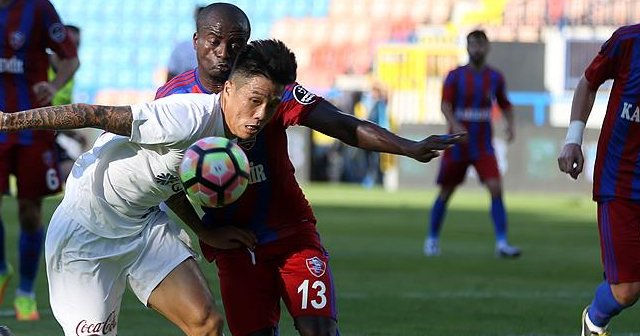 Trabzonspor farklı yenildi