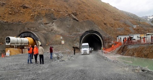 Türkiye’nin en uzun tünelinde son 90 metre