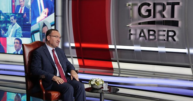 Adalet Bakanı Bozdağ, TGRT Haber’de, &#039;Af diye bir şey yok&#039;