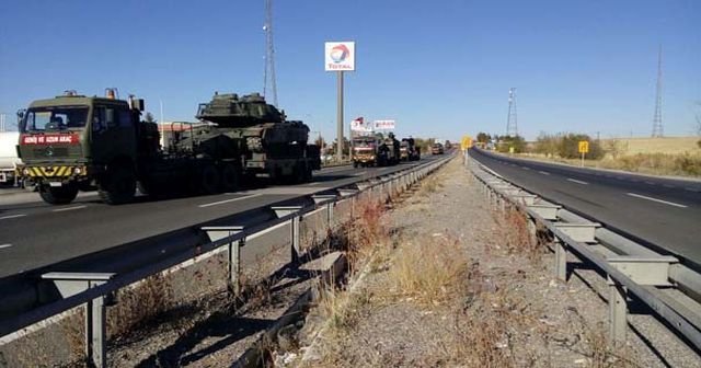 Ankara&#039;dan yola çıktılar, sınıra tank sevkiyatı