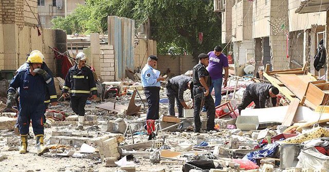 Bağdat&#039;ta patlamalar, 7 ölü, 31 yaralı