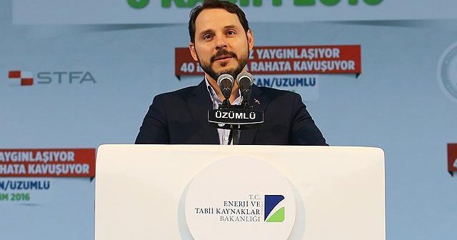 Bakan Albayrak&#039;tan doğalgaz müjdesi