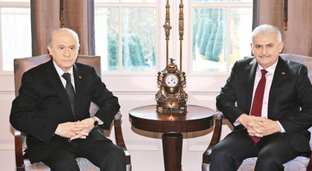 Başbakan Yıldırım&#039;dan Bahçeli&#039;ye 3 teklif
