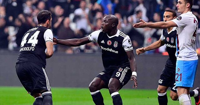 Beşiktaş Trabzonspor&#039;u 2-1 yendi