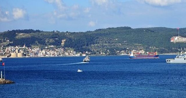 Çanakkale Boğazı&#039;nda korkutan tanker kazası