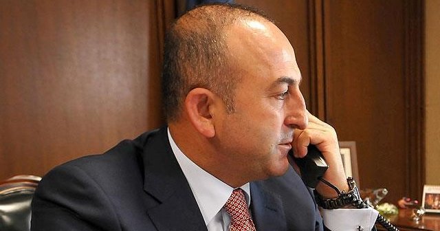 Çavuşoğlu&#039;ndan telefon diplomasisi