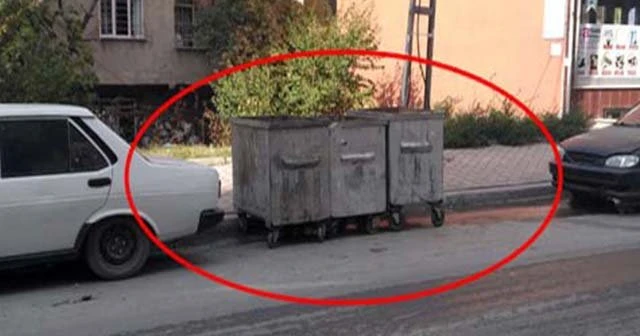 Çöp konteynerine vicdansız anne yeni doğan bebeğini attı