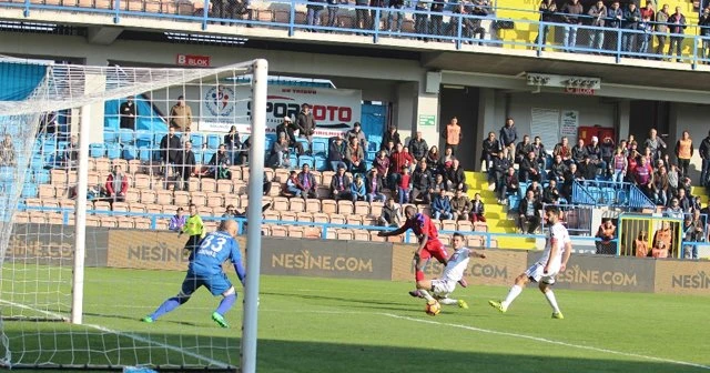 Karabükspor evinde kazandı
