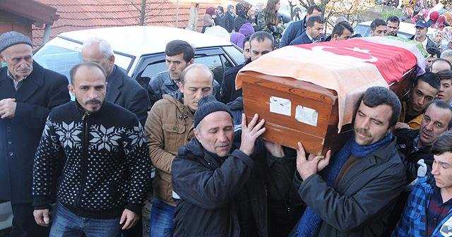 Maden işçisi son yolculuğuna uğurlandı