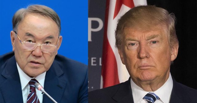 Nazarbayev ve Trump telefonda görüştü