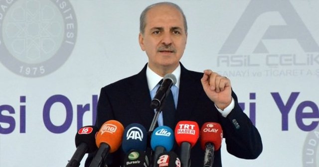 Numan Kurtulmuş&#039;tan Avrupa&#039;ya rest, &#039;Nasıl baş ediyorsanız edin&#039;