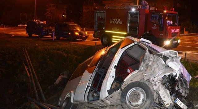 Ordu&#039;da feci kaza, 3 ölü