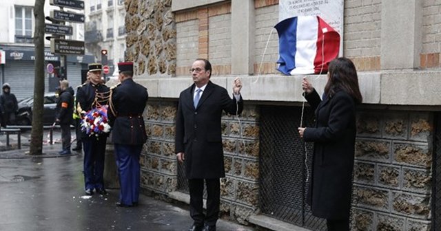 Paris&#039;te 13 Kasım&#039;daki terör saldırısında hayatını kaybedenler anıldı