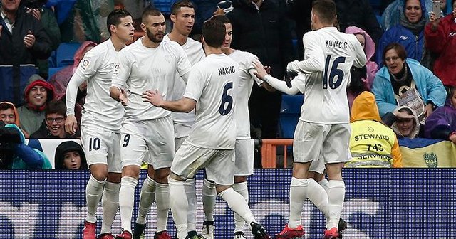 Real Madrid&#039;den üst üste 6. galibiyet