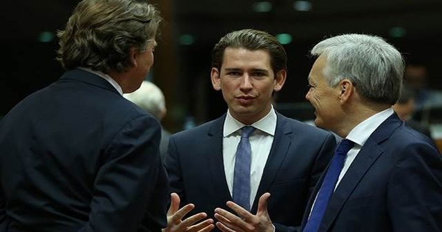 Sebastian Kurz, Brüksel&#039;de beklediği desteği göremedi