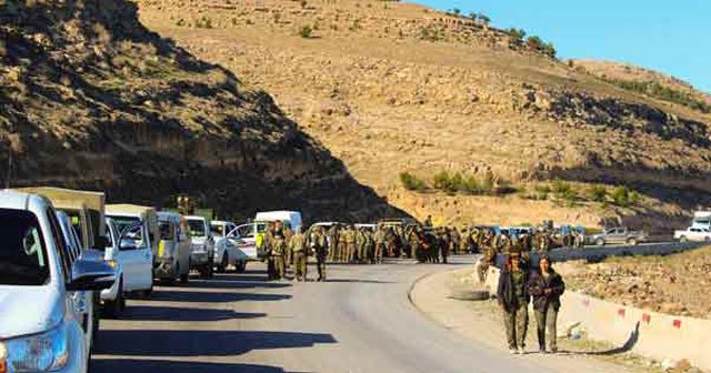 YPG&#039;liler, Münbiç&#039;ten işte böyle çekildi