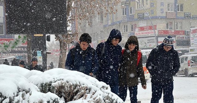 6 ilde okullar tatil edildi, İşte 26 Aralık kar tatili olan iller