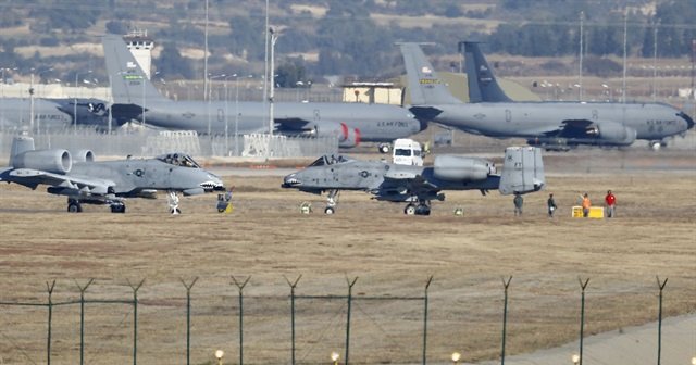 ABD uçakları kalkmadı, İncirlik&#039;ten sadece izliyorlar