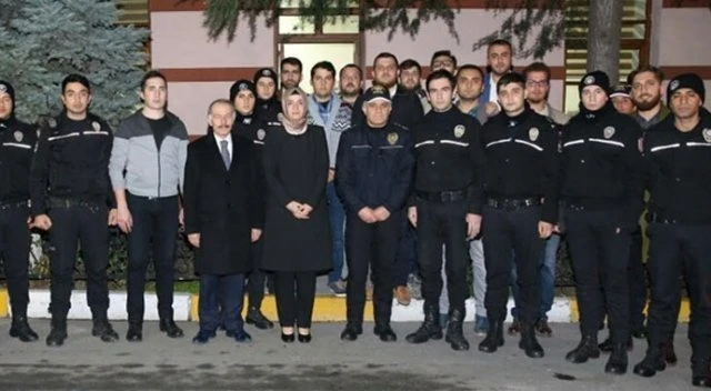 Aile Bakanı Kaya'dan Çevik Kuvvet'e ziyaret
