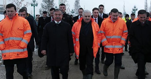 Başbakan Yıldırım Ankapark&#039;ta incelemelerde bulundu