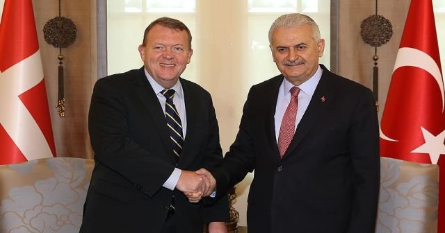 Binali Yıldırım ve Rasmussen ortak açıklama yaptı