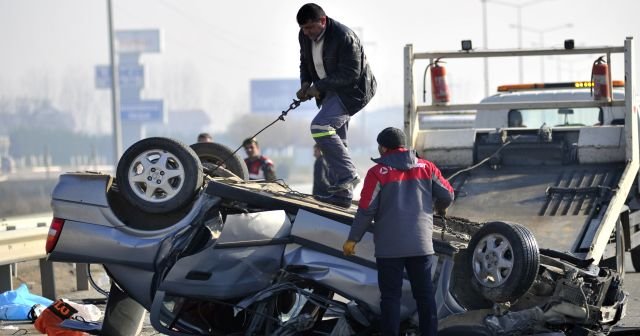 Bursa&#039;da trafik kazası: 1 ölü