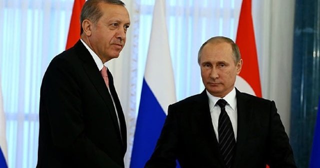 Cumhurbaşkanı Erdoğan Putin ile Halep&#039;i görüştü