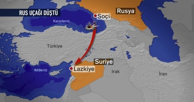 Düşen Rus uçağı hakkında sabotaj iddiası