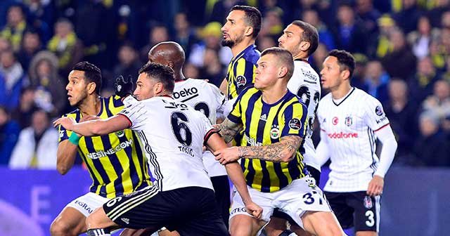 Fenerbahçe Beşiktaş maçı berabere sonuçlandı
