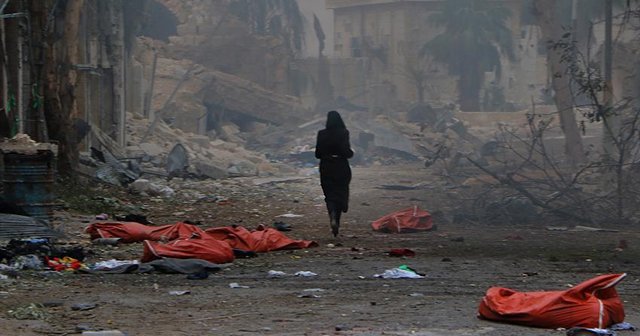 Halep&#039;te son 21 günde 828 sivil hayatını kaybetti
