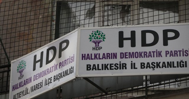 HDP binasına silahlı saldırı