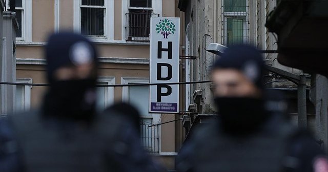 HDP&#039;ye terör operasyonları: 198 gözaltı