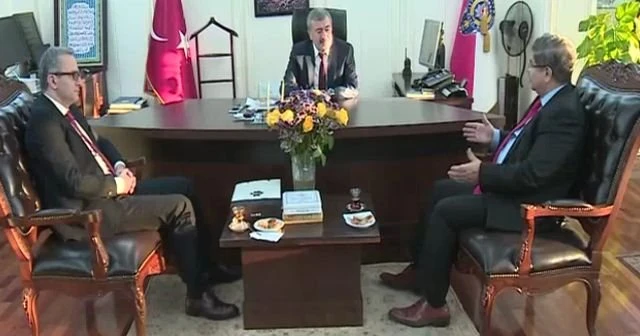 İhlas Medya Grubu yöneticileri Mustafa Çalışkan'ı ziyaret etti