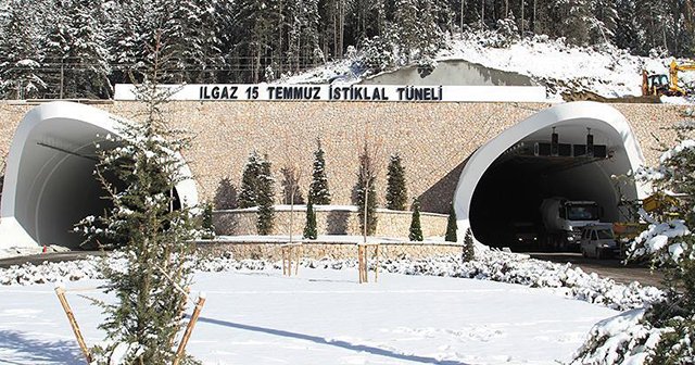 Ilgaz Tüneli açılışında Cumhurbaşkanı Erdoğan, müjdeyi verdi