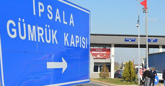 İpsala Sınır Kapısı&#039;nda geçişler geçici olarak durdu