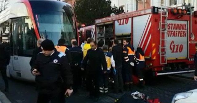 İstanbul&#039;da tramvay kazası: 1 ölü