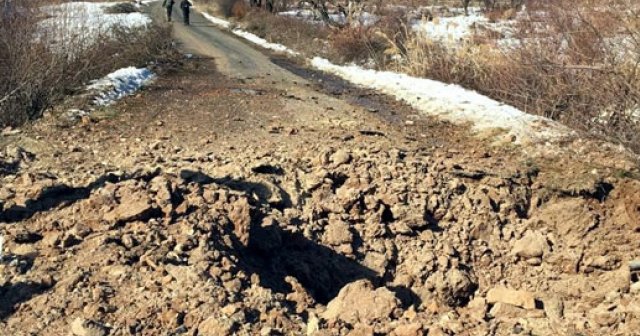 Kalleşlikte sınır tanımıyorlar, yol bu hale geldi