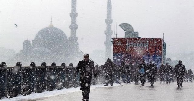 Meteoroloji&#039;den İstanbul için kar uyarısı geldi