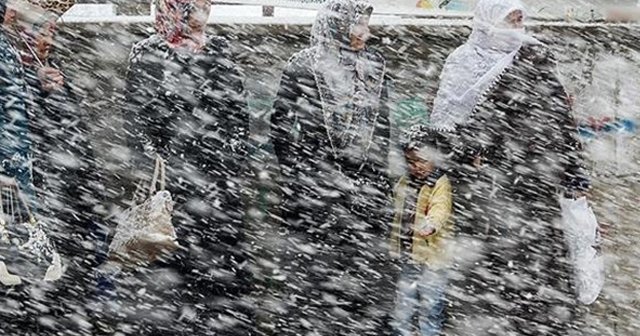 Meteoroloji'den kar ve yağmur uyarısı geldi