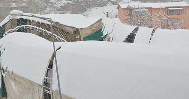 Muş’ta kar yağışı nedeniyle saha çöktü: 1 ölü